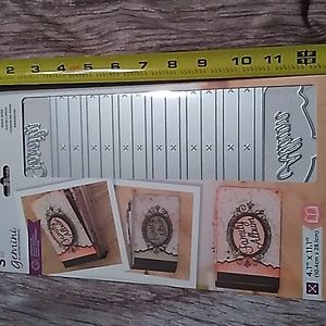 Gemini metal die cuts dimensionals by Crafters companion